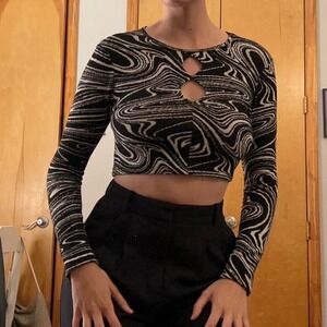 Zara Printed Sweater